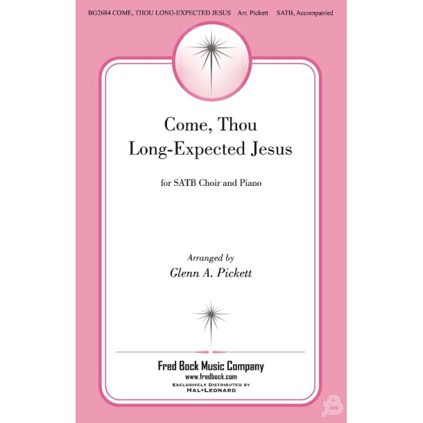 Come, Thou Long-Expected Jesus