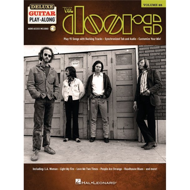 The Doors : Deluxe Guitar Play-Along Volume 25