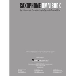 Saxophone Omnibook for E-Flat Instruments : Transcribed Exactly from Artist Recorded Solos