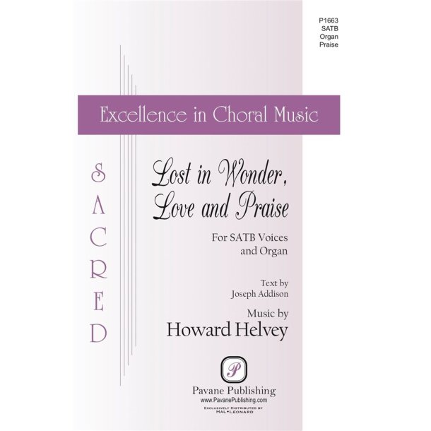 Lost in Wonder, Love and Praise