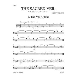 The Sacred Veil : Cello Part