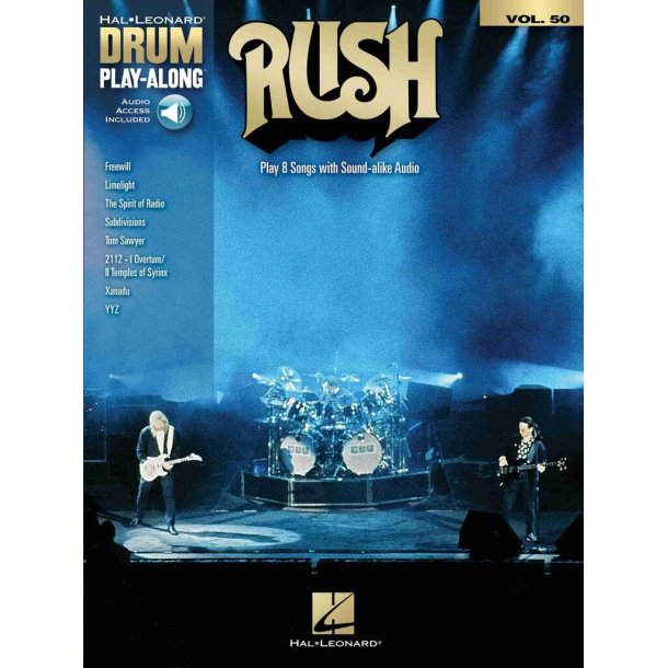 Rush : Hal Leonard Drum Play-Along Volume 50