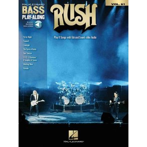 Rush : Hal Leonard Bass Play-Along Volume 61