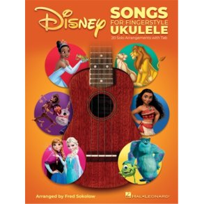 Disney Songs for Fingerstyle Ukulele : 20 Solo Arrangements with Tab