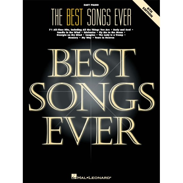 Best Songs Ever - 6th edition