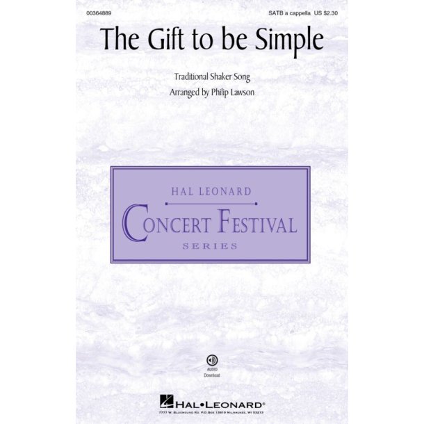 The Gift to Be Simple