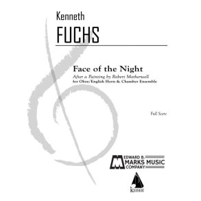 Face of the Night : for Oboe (English Horn) String Trio, Harp, and 2 Percussionists