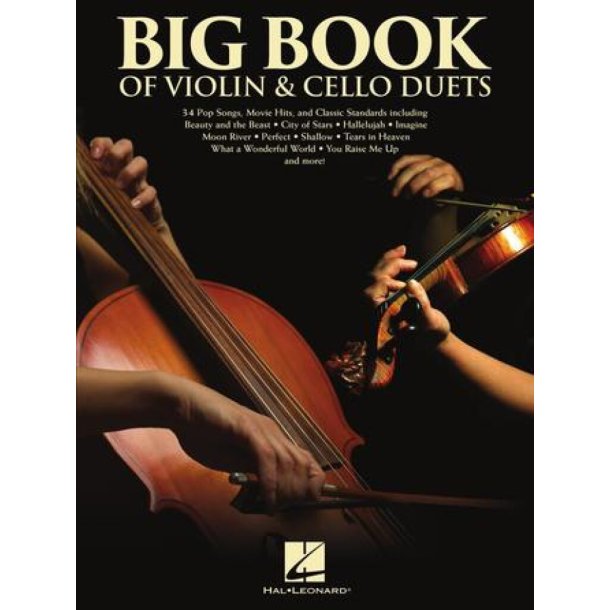 Big Book of Violin & Cello Duets : Score with Separate Pull-Out Parts