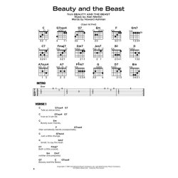 40 Most-Streamed Disney Songs : Easy Guitar with Notes and Tab