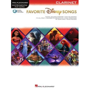 Favorite Disney Songs : Instrumental Play-along for Clarinet
