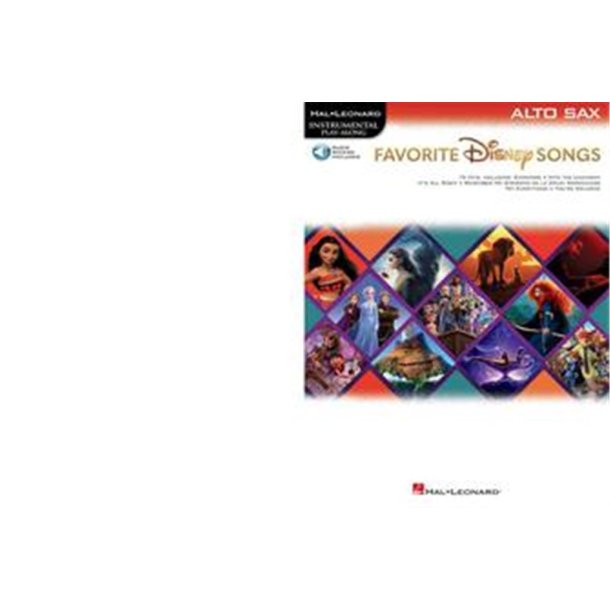 Favorite Disney Songs : Instrumental Play-along for Alto Sax