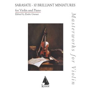 10 Brilliant Miniatures : for Violin and Piano Masterworks for Violin Series