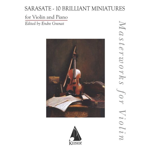 10 Brilliant Miniatures : for Violin and Piano Masterworks for Violin Series