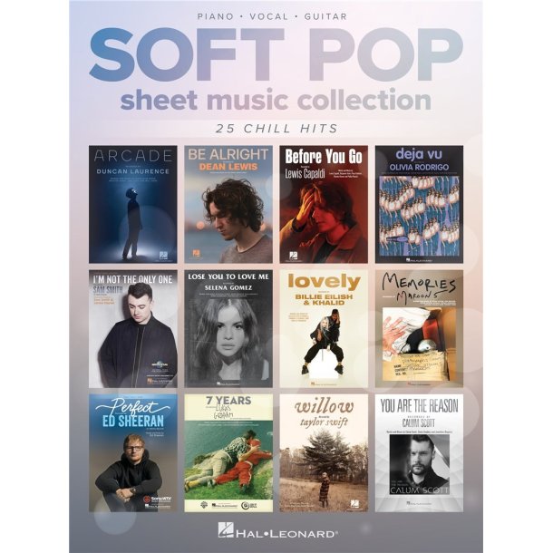 Soft Pop Sheet Music Collection - Piano, vocal og guitar