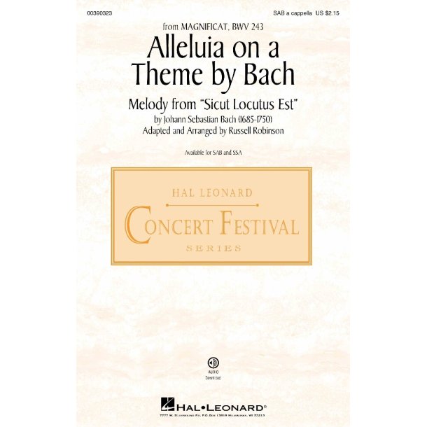 Alleluia on a Theme by Bach (BWV 243) : from Magnificat