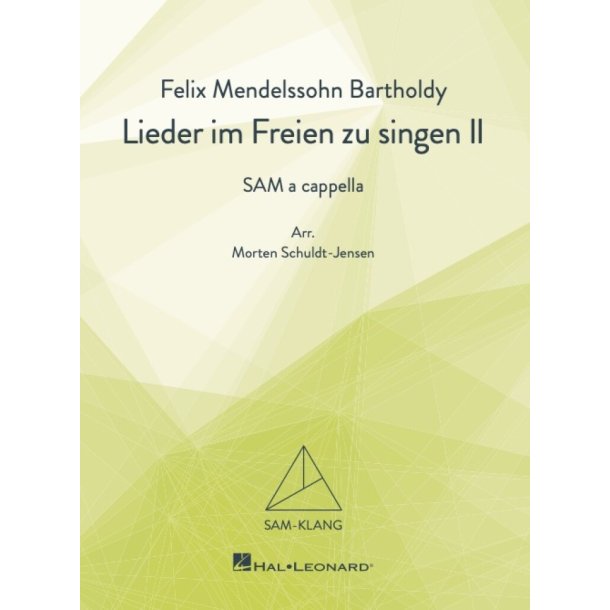 Lieder im Freien zu singen Vol. 2 : SAM-Klang