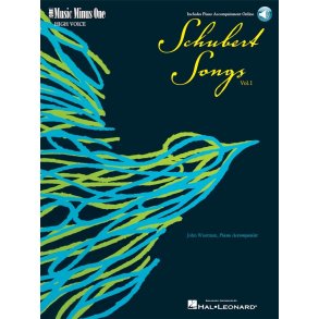 Music Minus One - Franz Schubert: German Lieder (High Voice) Vol. I (Book & Audio-online)