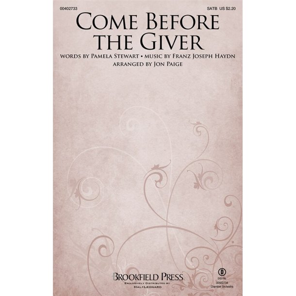 Come Before the Giver