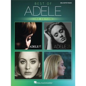 Best of Adele for Big-Note Piano - 2nd Edition
