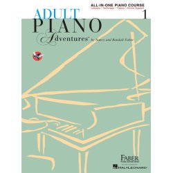 Faber Piano Adventures: Adult Piano Adventures All-in-One - Lesson Book 1