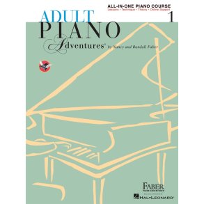 Faber Piano Adventures: Adult Piano Adventures All-in-One - Lesson Book 1