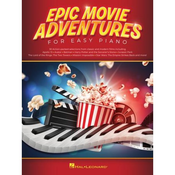 Epic Movie Adventures for Easy Piano