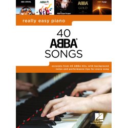 Really Easy Piano: 40 ABBA Songs