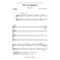 Rise Up Shepherd, and Follow