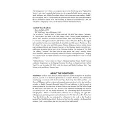 Sing Christmas : The Carol Arrangements of David Chase