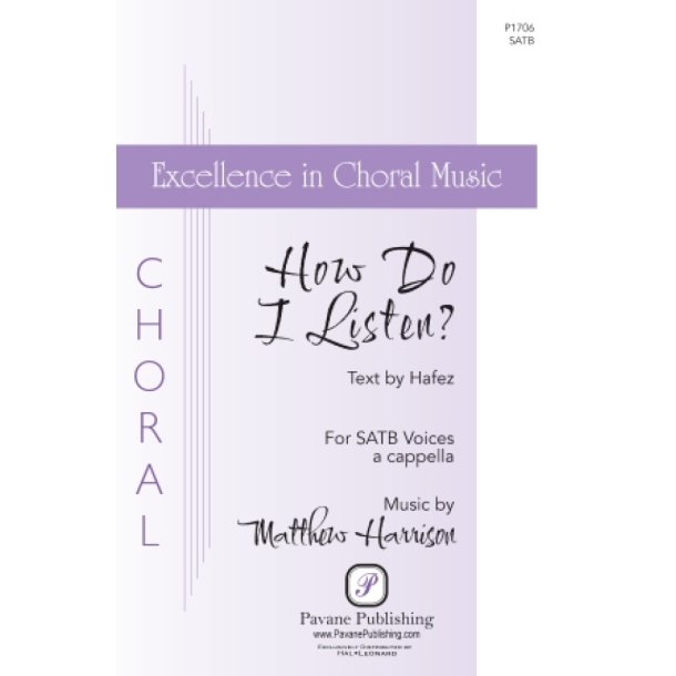 How Do I Listen? : Excellence in Choral Music Series