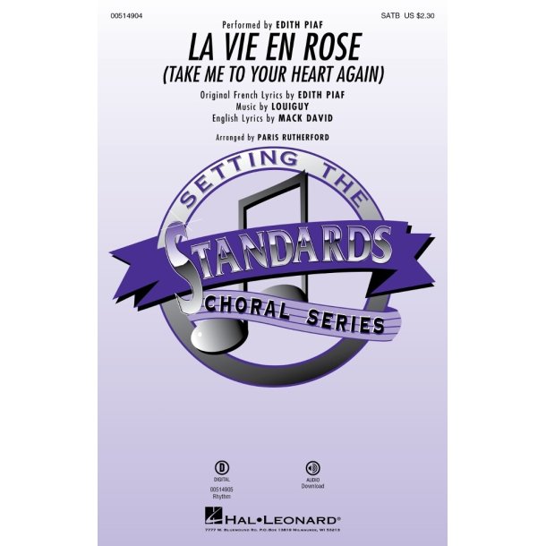 La Vie En Rose (Take Me to Your Heart Again)