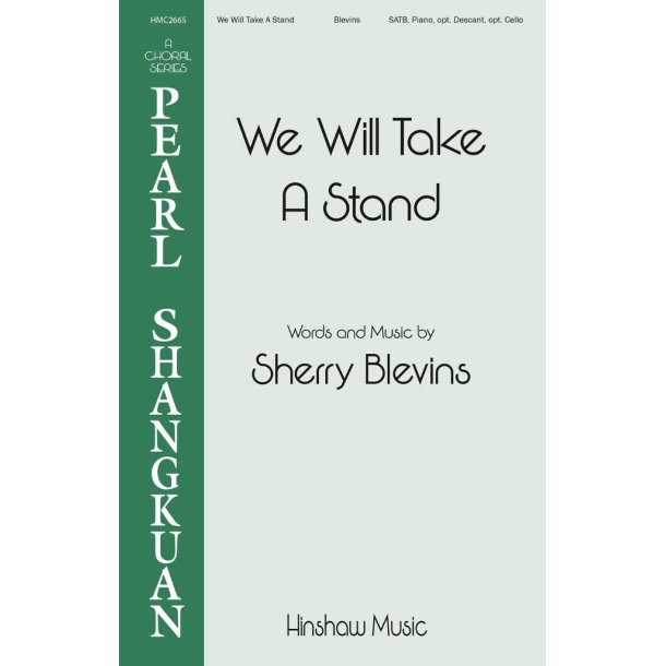 We Will Take a Stand