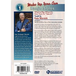 Pete Wernick: Make Up Your Own Banjo Solos - DVD 1