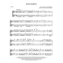 Chart Hits for Two : Easy Instrumental Duets for Two - Flute Edition