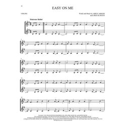 Chart Hits for Two : Easy Instrumental Duets for Two - Violin Edition