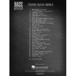 Funk Bass Bible