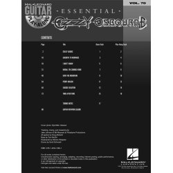 Guitar Play-Along Volume 70: Ozzy Osbourne