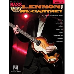 Lennon And McCartney : Bass Play-Along Volume 13