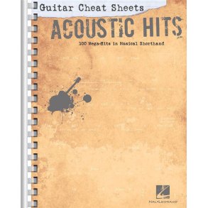 Acoustic Hits Guitar Cheat Sheets