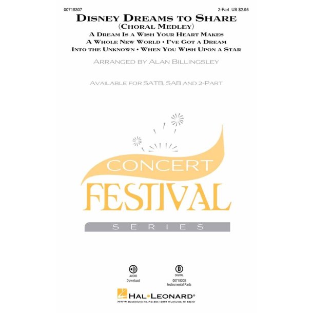 Disney Dreams to Share (Choral Medley)