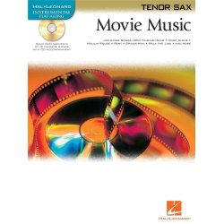 Hal Leonard Instrumental Play-Along: Movie Music (Tenor Saxophone)