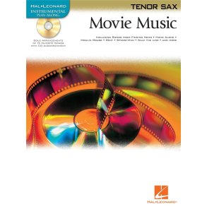 Hal Leonard Instrumental Play-Along: Movie Music (Tenor Saxophone)
