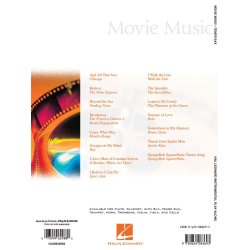 Hal Leonard Instrumental Play-Along: Movie Music (Tenor Saxophone)