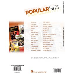 Instrumental Play-Along: Popular Hits - Tenor Saxophone