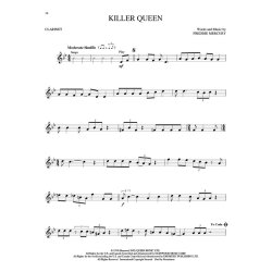 Queen - Clarinet : Instrumental Play-Along
