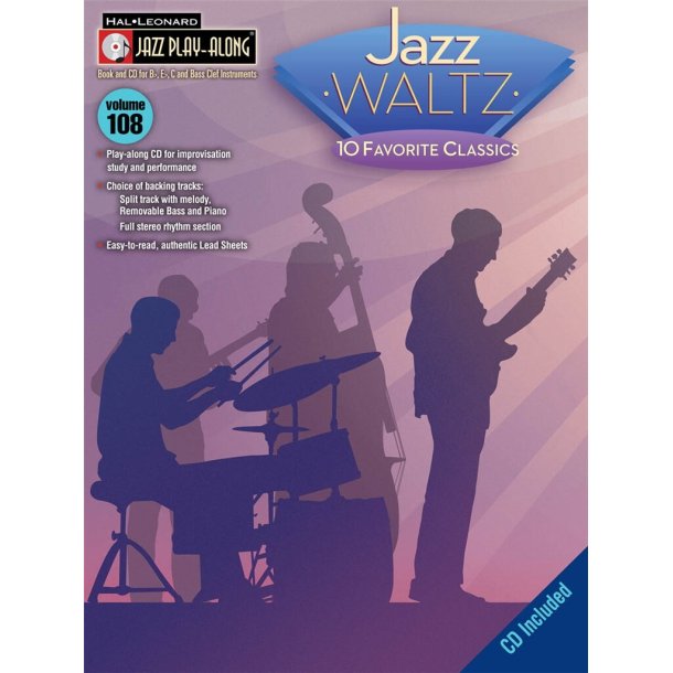 Jazz Waltz : Jazz Play-Along Volume 108