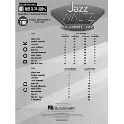 Jazz Waltz : Jazz Play-Along Volume 108