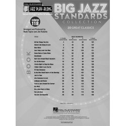 Big Jazz Standards Collection : Jazz Play-Along Volume 118