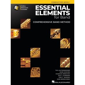 Essential Elements for Band - Conductor Book 1 : with Online Resources