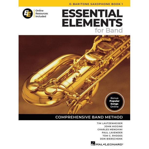 Essential Elements for Band - Eb Bar. Sax Book 1 : with Online Resources